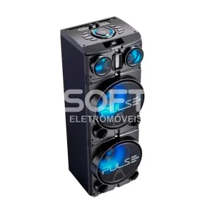 CAIXA DE SOM MULTILASER PULSE STORM 2 SP514 10'' 1500 WATS