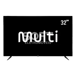 SMART TV MULTILASER TL052M DLED 32" ROKU 3 HDMI 2 USB WIFI INTEGRADO