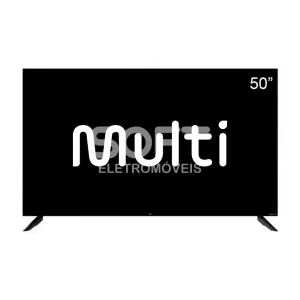 SMART TV MULTILASER TL059M DLED 4K 50" ROKU 4 HDMI 2 USB WIFI INTEGRAD