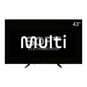 SMART TV MULTILASER TL066M DLED 43"" 3 HDMI 2 USB WIFI INTEGRADO
