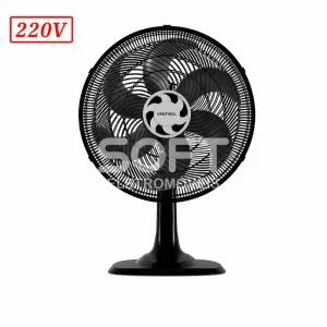 VENTILADOR VENTISOL MESA 40CM 6 PAS 3 VEL 220V PRETO