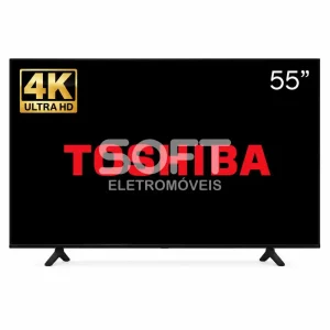 SMART TV TOSHIBA 55C350NS DLED 55" 4K UHD VIDAA C/ RECEPTOR DE TV