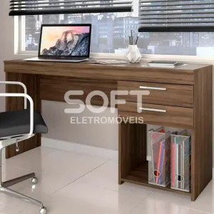 ESCRIVANINHA NOTAVEL MESA OFFICE 2G NOGAL TREND