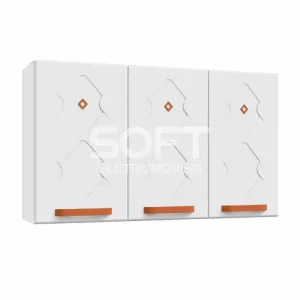 ARMARIO TELASUL TRIPLO MEDIO NEW MIRAGE BRANCO 815004-01