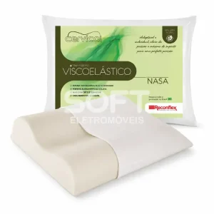 TRAVESSEIRO RECONFLEX VISCO CERVICAL 45X65