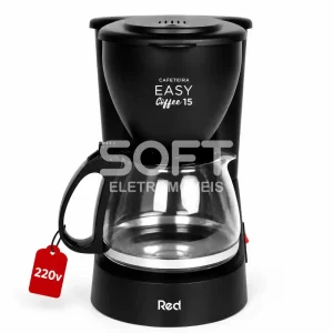 CAFETEIRA RED MOBILE EASY COFFEE 15 550W 220V PRETA