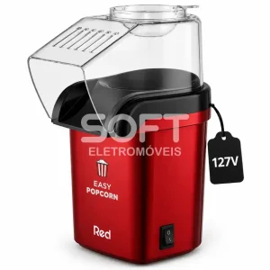 PIPOQUEIRA RED MOBILE EASY POPCORN PQ100 1200W 127V VERMELHA