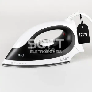 FERRO DE PASSAR RED MOBILE EASY FP100 127V BRANCO/PRETO