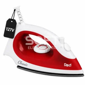 FERRO DE PASSAR RED MOBILE FP200 127V BRANCO/VERMELHO