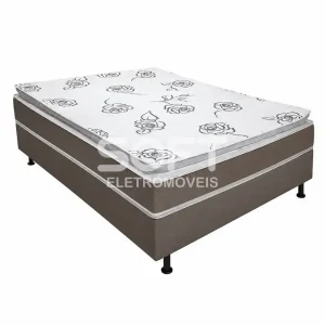 CAMA BOX D28 138X188X52 LIFESPUMA JADE C/ PILLOW