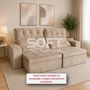 ESTOFADO RG ROBUST RETRATIL 2.50 BEGE ESCURO INCA 16