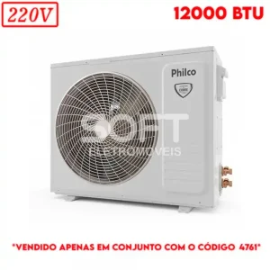 AR CONDICIONADO CONDENSADOR PHILCO SPLIT HI WALL ECO INVERTER PAC12FB