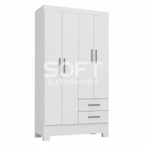 ROUPEIRO 4P. ABRIR 2G RODIAL IMPERATRIZ BRANCO 1GR4222