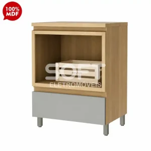 BALCAO NESHER 1G RAINHA P/FORNO C/ NICHO 70CM NATURE/VERDE 500736