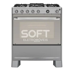 FOGAO 5B SUGGAR PISO SELECT MESA INOX PRATA