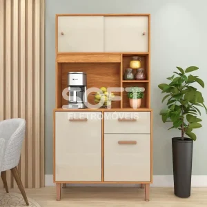 KIT 4P 1G FELLICCI DALIA 90 CINAMOMO/OFF WHITE