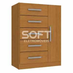 COMODA 5G 1P. ABRIR RODIAL CORAIS CINAMOMO 50CO1523