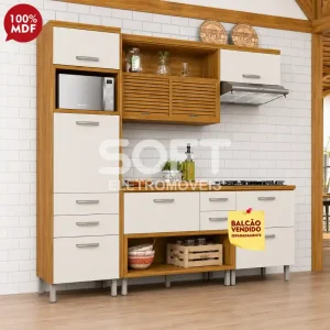 COZINHA NESHER PRINCESA FREIJO / OFF WHITE