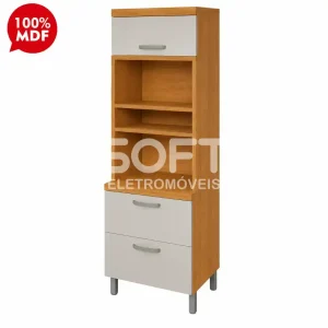 PANELEIRO NESHER TORRE QUENTE 2P 1G PRINCESA FREIJO/OFF WHITE 500355
