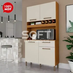 KIT 4P 1G RONIPA PINOT AMENDOA / OFF WHITE