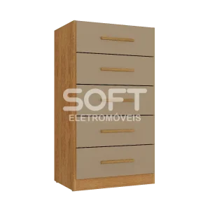 COMODA 5G RODIAL SAVANA C/PES CINAMOMO/CAPPUCCINO 55CO0524.2026